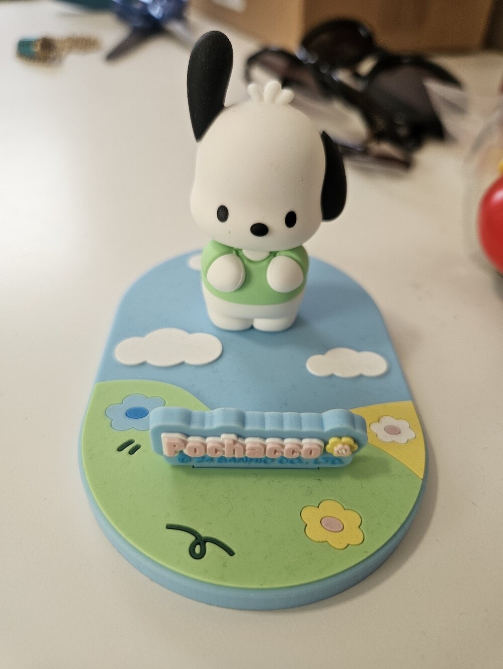 Pochacco Figure Phone Stand Sanrio
